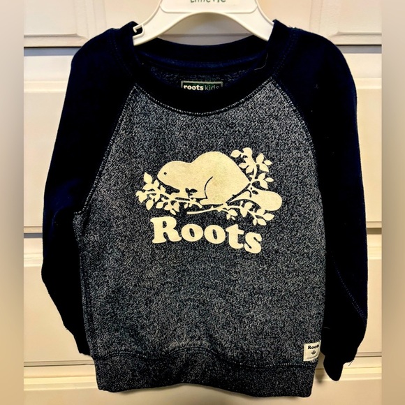 Roots Toddler Sweatshirt 3T Like New - Picture 1 of 4